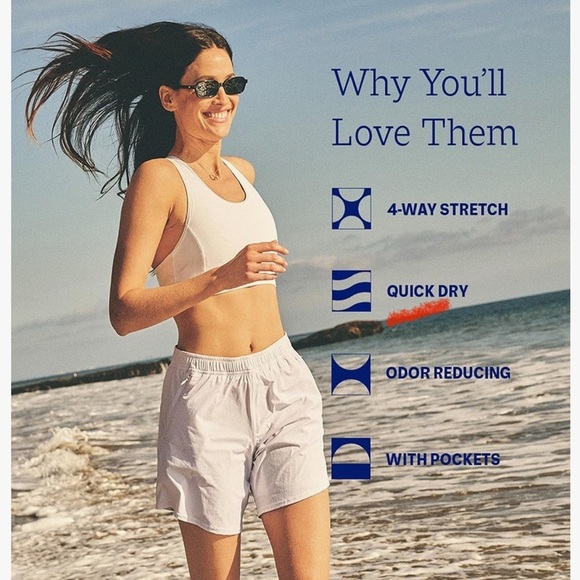 NWOT W’s 2 Piece Fair Harbor Atlantique Med Swim Top &Corlis Med Swim Shorts - Picture 5 of 17